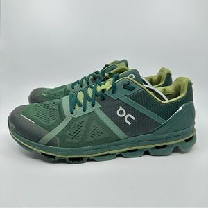 On CloudAce Green - Mens Sz 12 Athletic Running Walking Training Shoes Sneakers